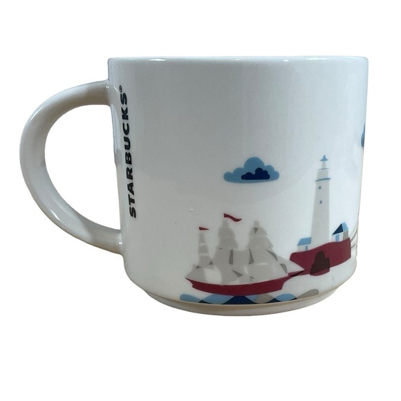 Starbucks Boston YAH You Are Here Collection Mug 14 oz 2013 - Picture 3 of 9